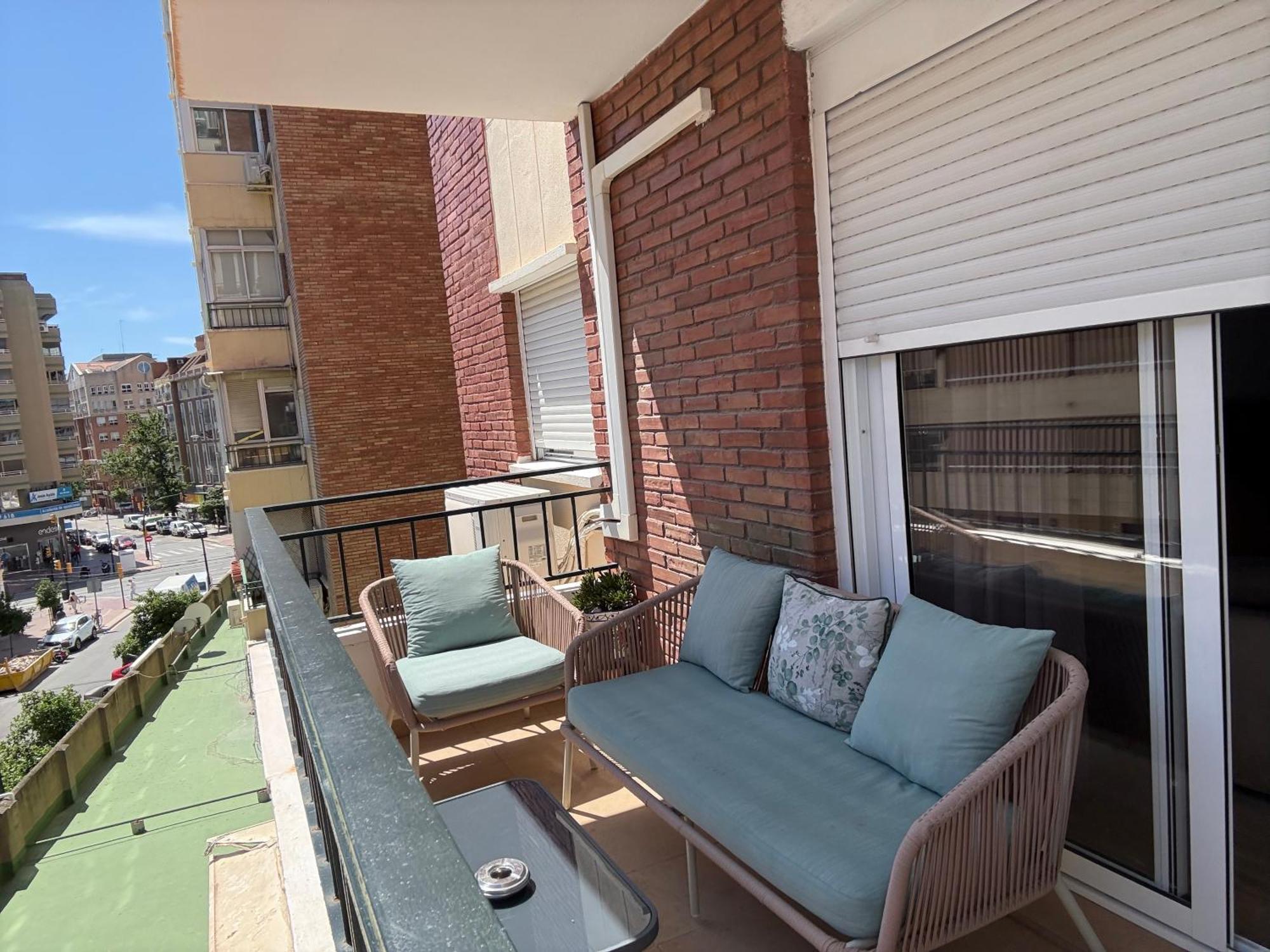 Galvez Flat, At Principal Railway Station In Malaga Apartment ภายนอก รูปภาพ